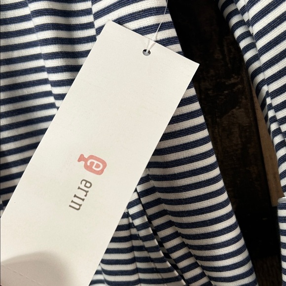 Erin  London Blue and White Striped sailorWomen's Jacket - Picture 15 of 16